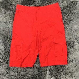 Tommy Hilfiger | Boy's Cargo Shorts | Red | Size 16